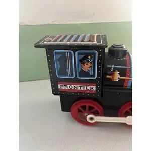Modern Toys | Holiday | Vintage Modern Toy Metal Frontier Train Battery ...